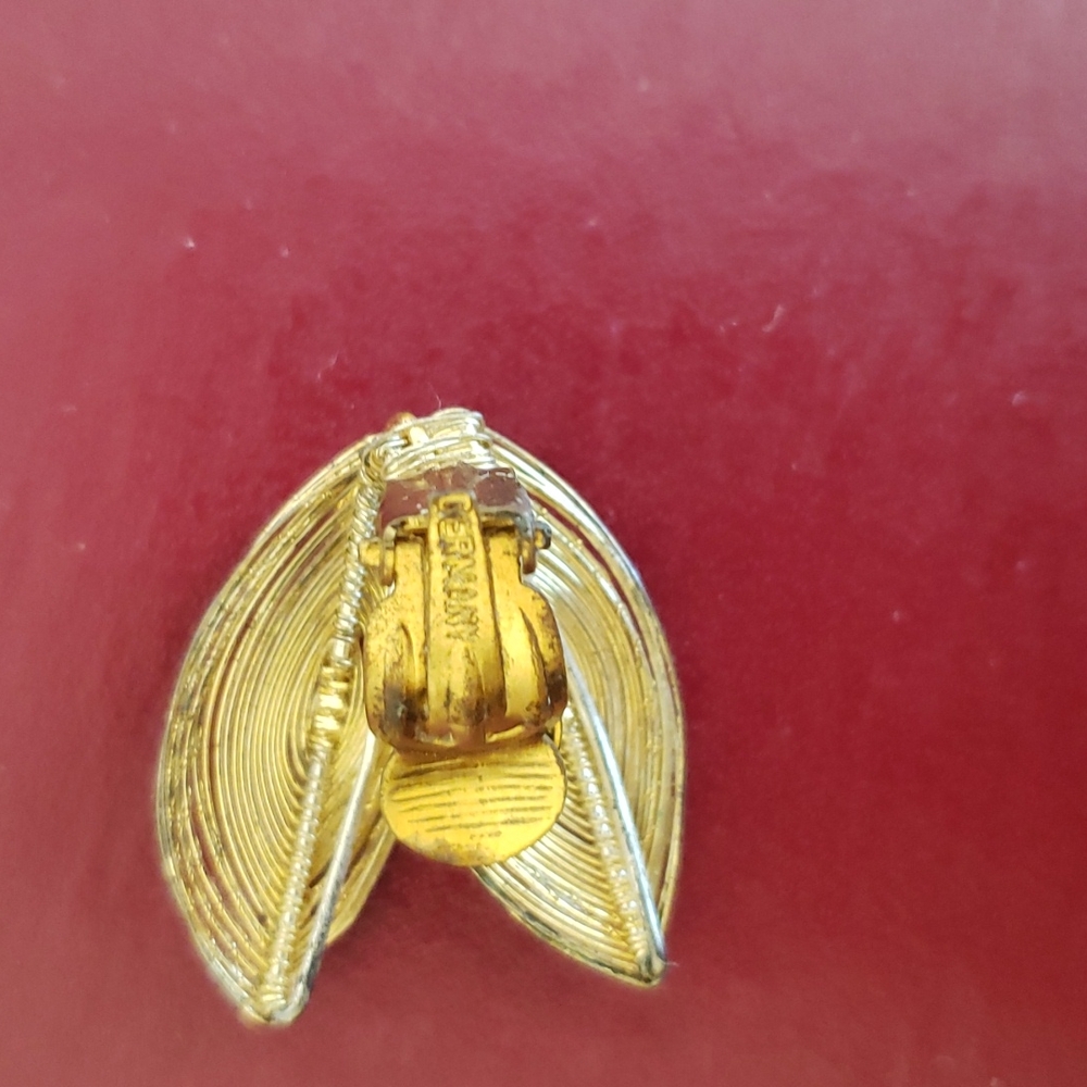 Vintage Earrings from Germany - Picture 6 of 6